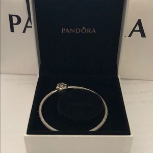 Pandora Brand new S. Silver  EDT Xmas bracelet